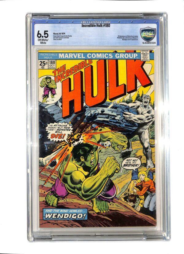 Incredible Hulk #180 CBCS 6.5
