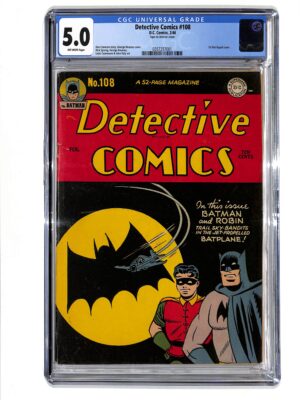 Detective Comics #108 CGC 5.0