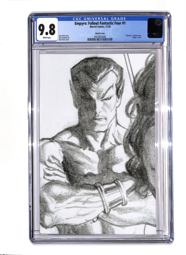 Empyre: Fallout Fantastic Four #001 Variant CGC 9.8