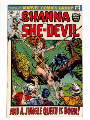 Shanna The She-Devil (1972) #001