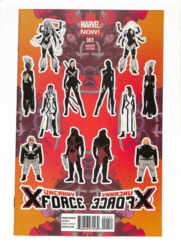 Uncanny X-Force (2012) #001 Variant