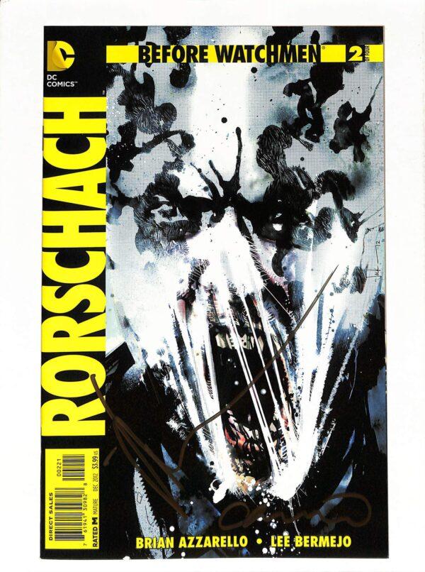 Before Watchmen Rorschach #002 Variant Signed