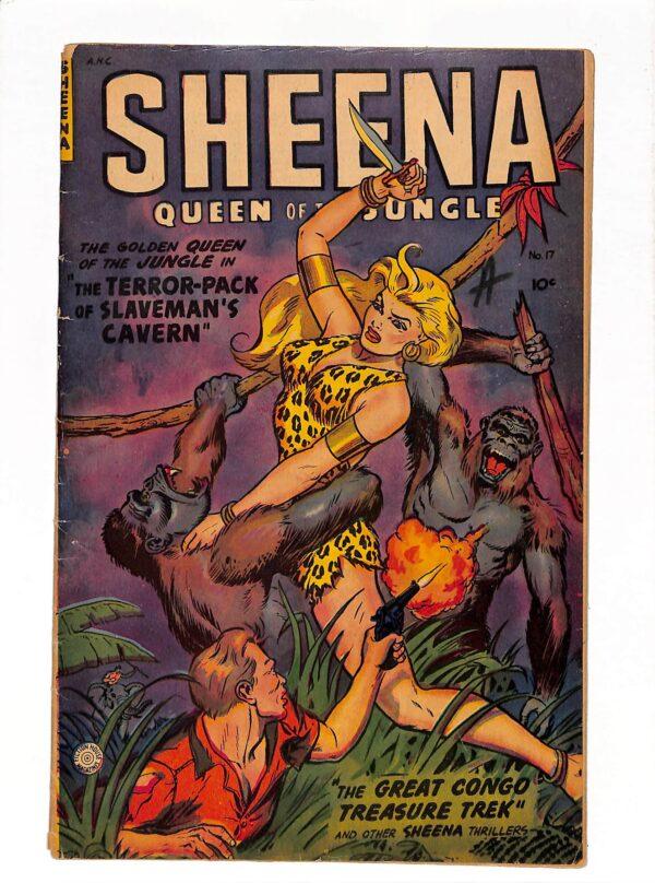 Sheena Queen Of The Jungle #017 Canadian Edition