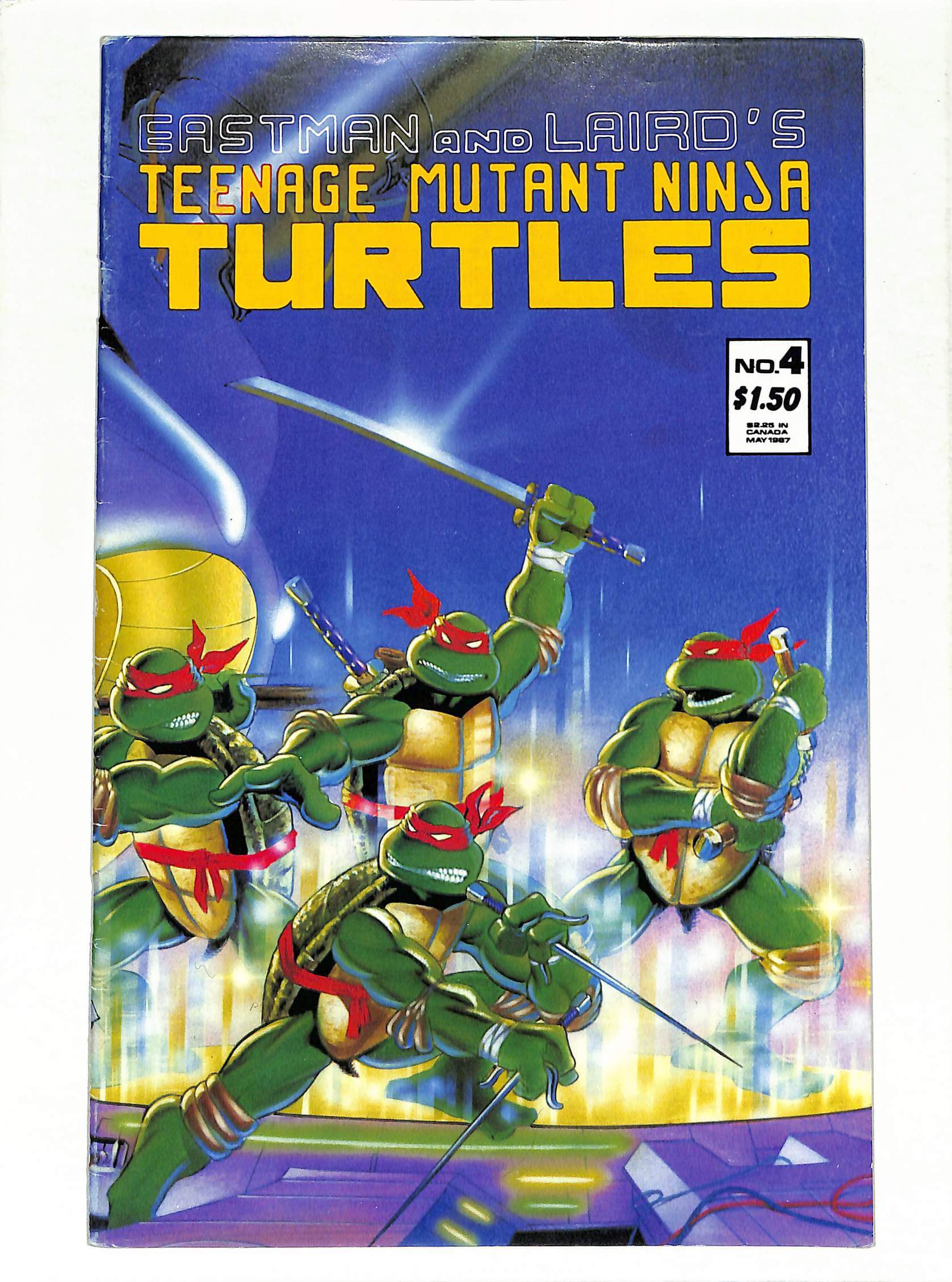 Teenage Mutant Ninja Turtles #004 Second Printing - Big B Comics Barrie