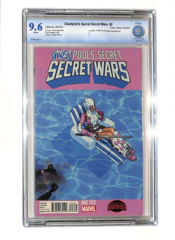 Deadpool’s Secret Wars #002 Variant CBCS 9.6