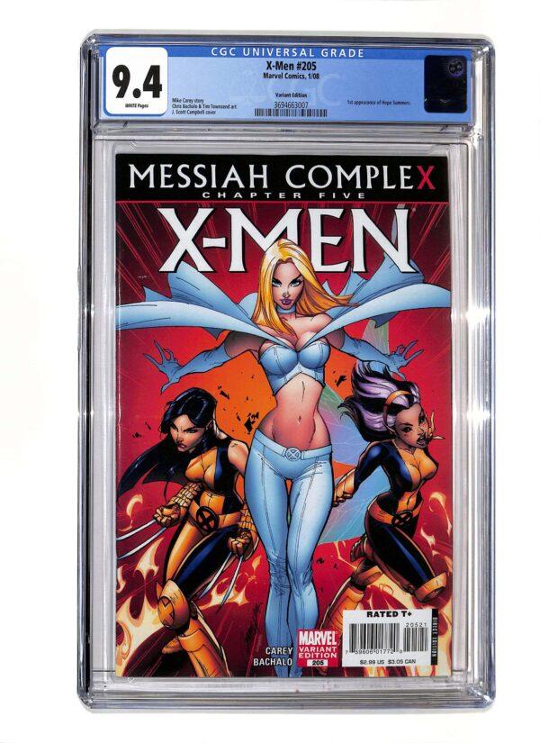 X-Men #205 Variant CGC 9.4