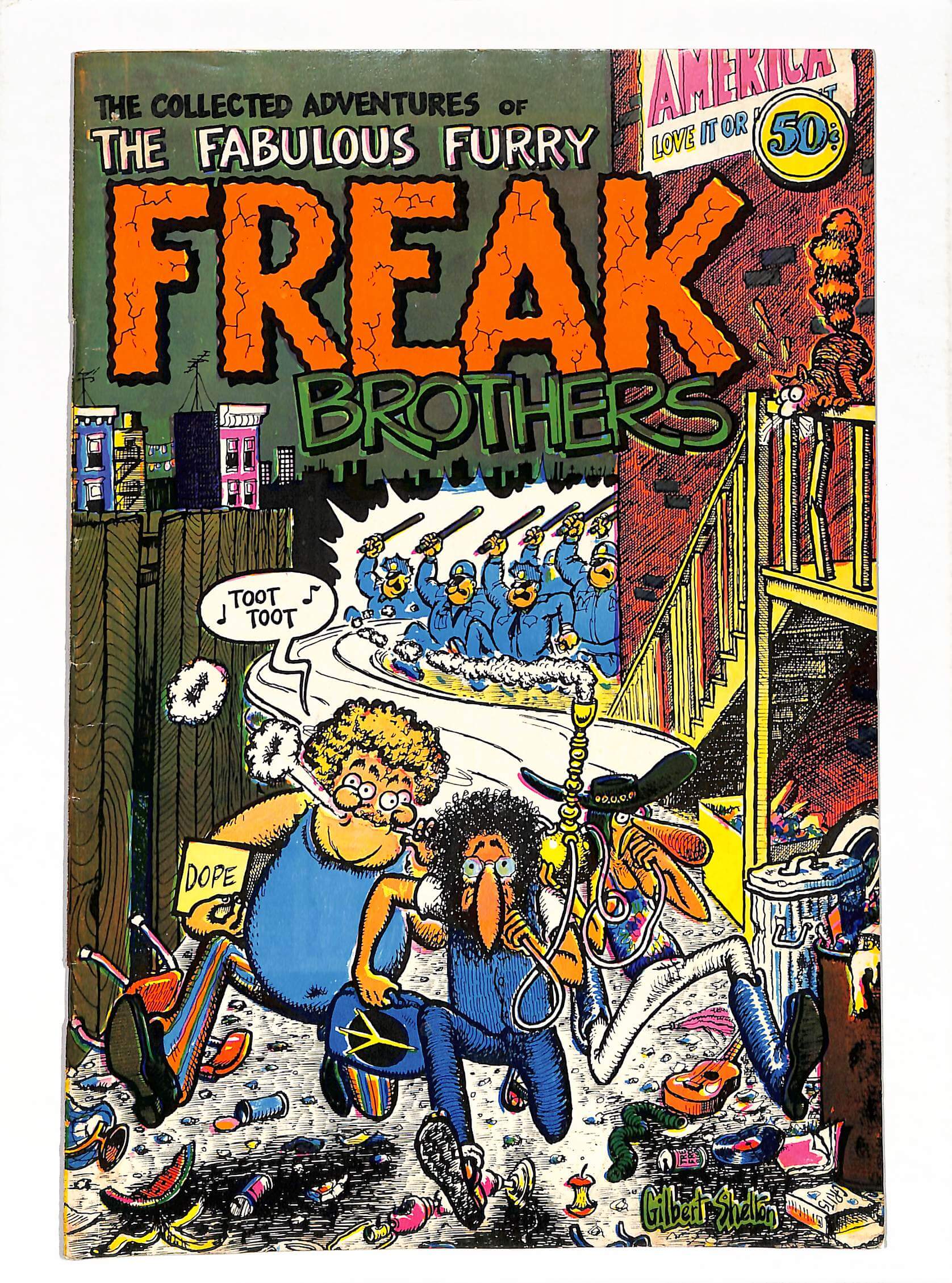 Fabulous Furry Freak Brothers #001 Fifth Printing - Big B Comics Barrie