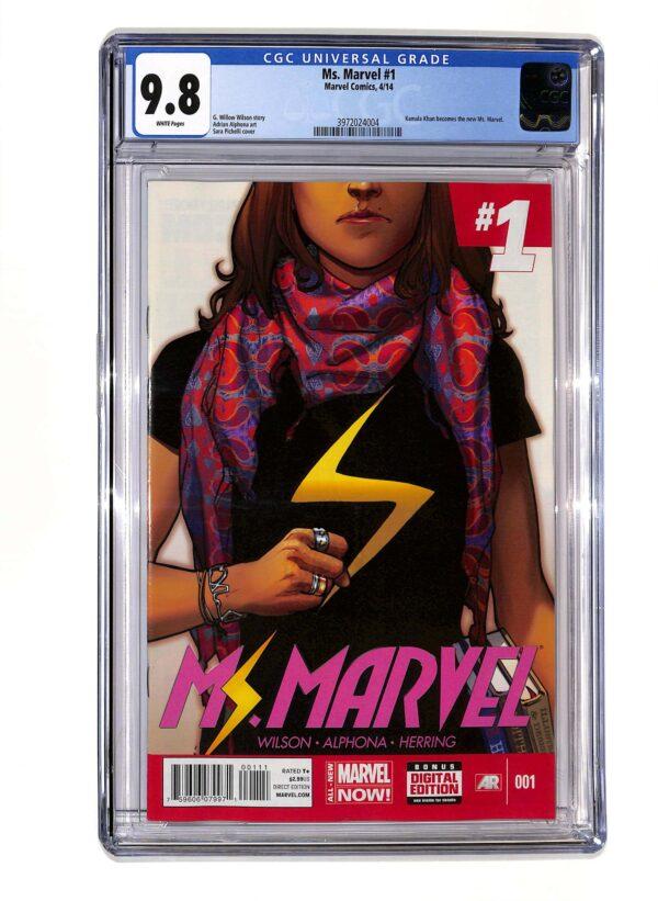 Ms. Marvel (2014) #001 CGC 9.8