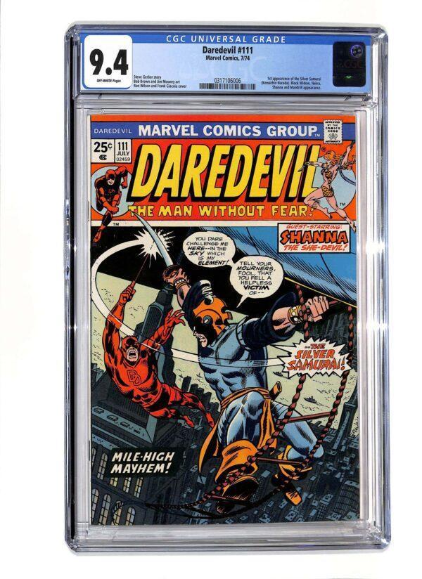Daredevil #111 CGC 9.4