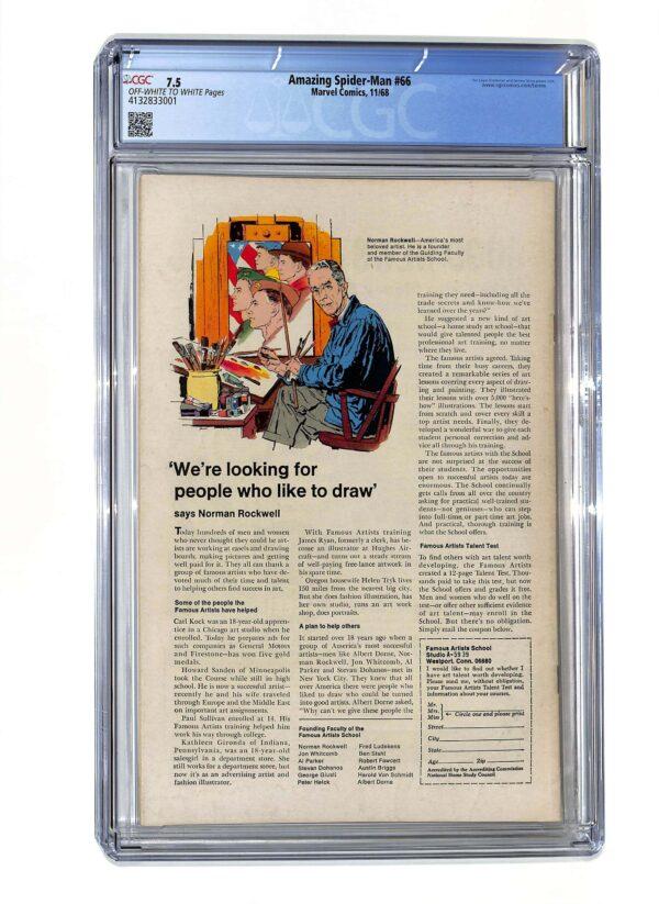 Amazing Spider-Man #066 CGC 7.5