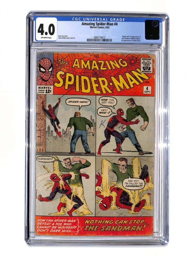 Amazing Spider-Man #004 CGC 4.0