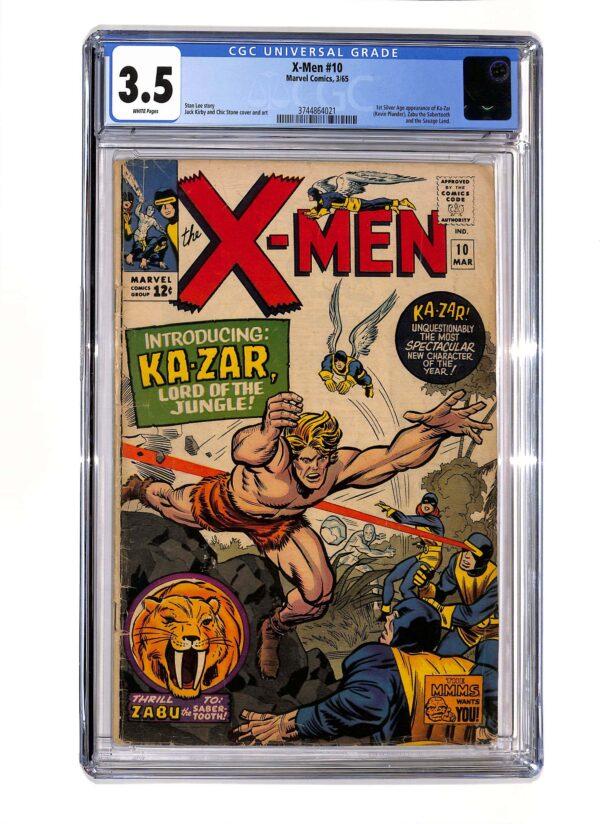 X-Men #010 CGC 3.5