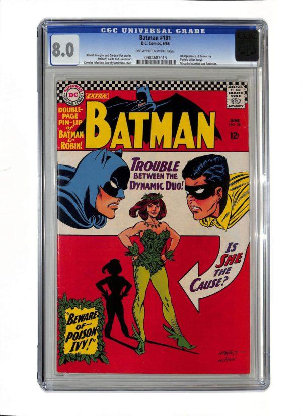 Batman #181 CGC 8.0