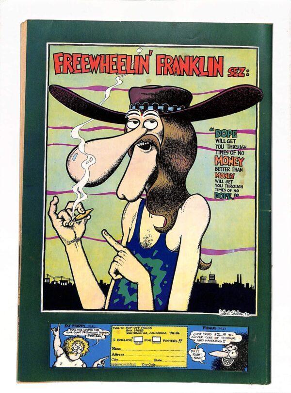 Fabulous Furry Freak Brothers #002 Second Printing
