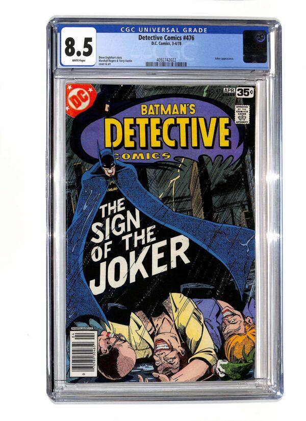 Detective Comics #476 CGC 8.5