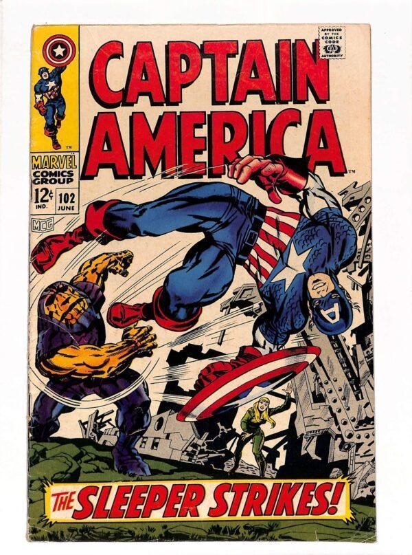 Captain America #102