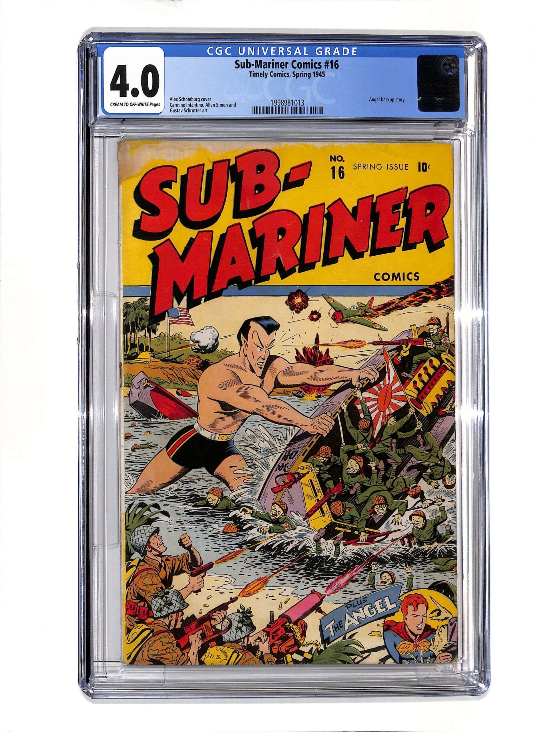 Sub-Mariner Comics #016 CGC 4.0