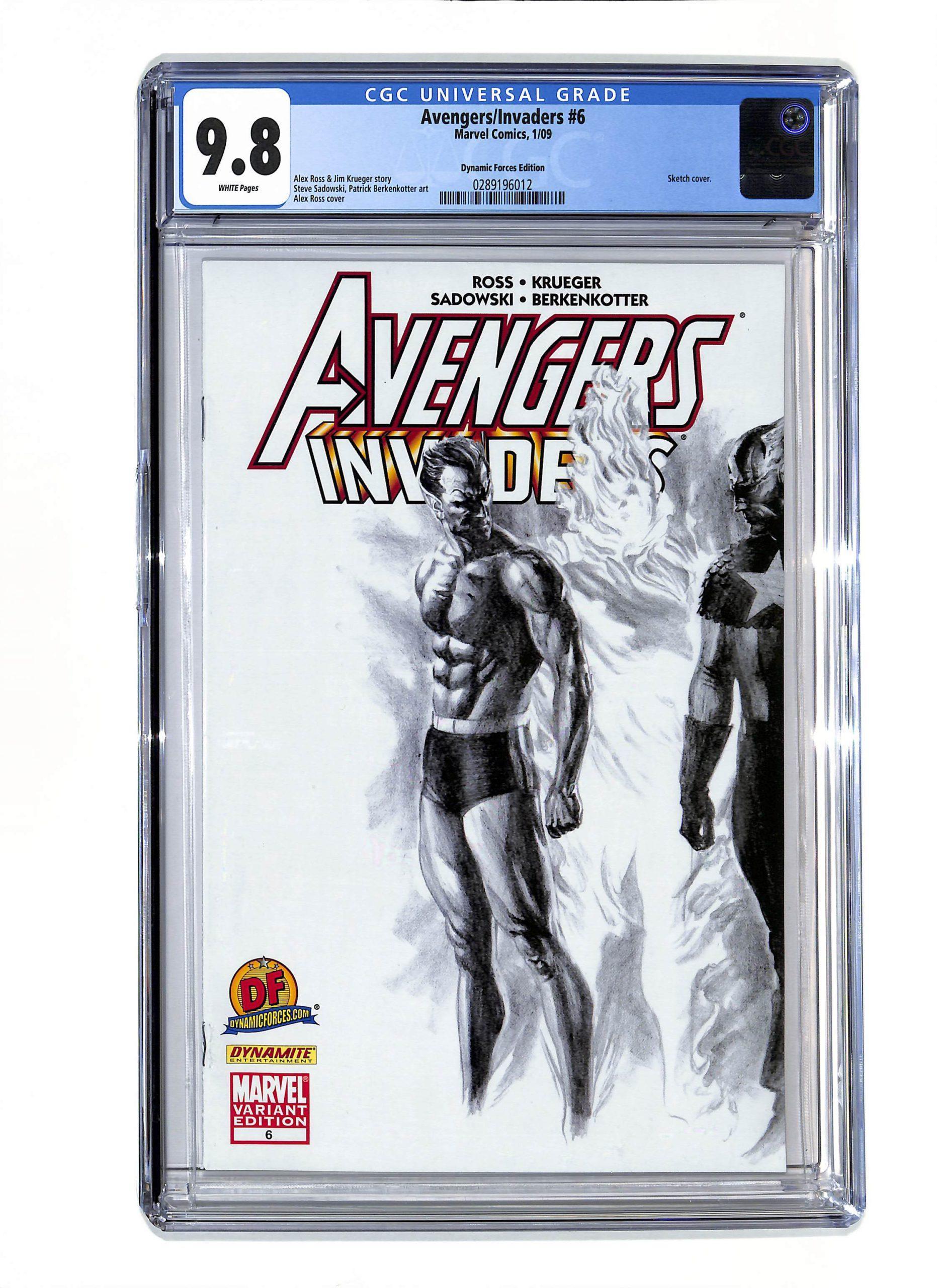Avengers/Invaders #006 CGC 9.8 Variant