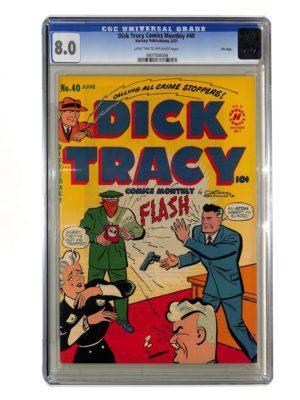 Dick Tracy Comics Monthly #040 CGC 8.0