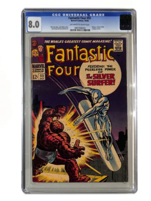 Fantastic Four #055 CGC 8.0