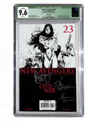 New Avengers (2005) #023 Variant CGC 9.6