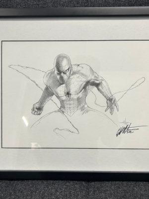 Gabriele Dell'Otto Spider-Man Signed Print