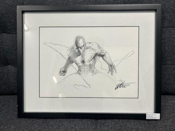 Gabriele Dell'Otto Spider-Man Signed Print