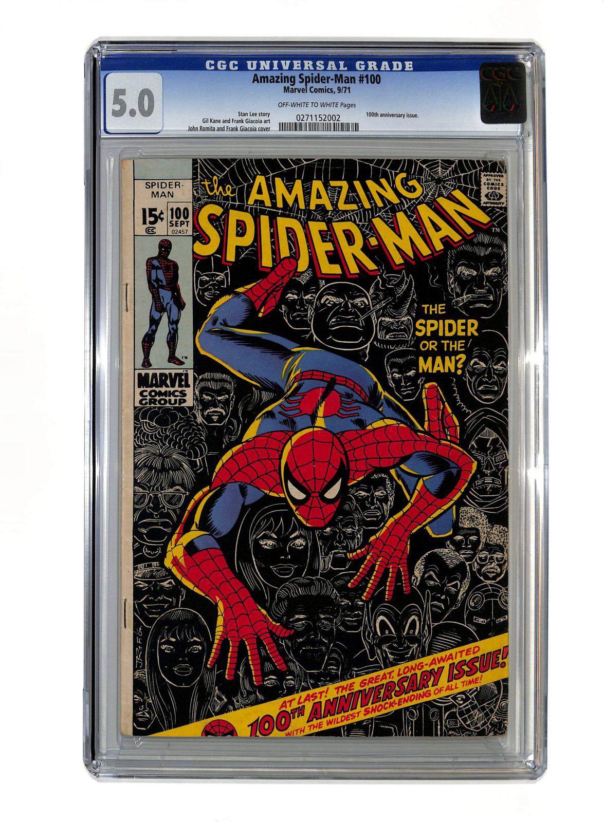 Amazing Spider-Man #100 CGC 5.0 - Big B Comics Barrie