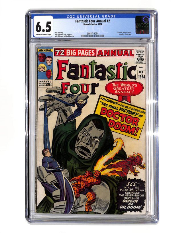 Fantastic Four Annual #002 CGC 6.5