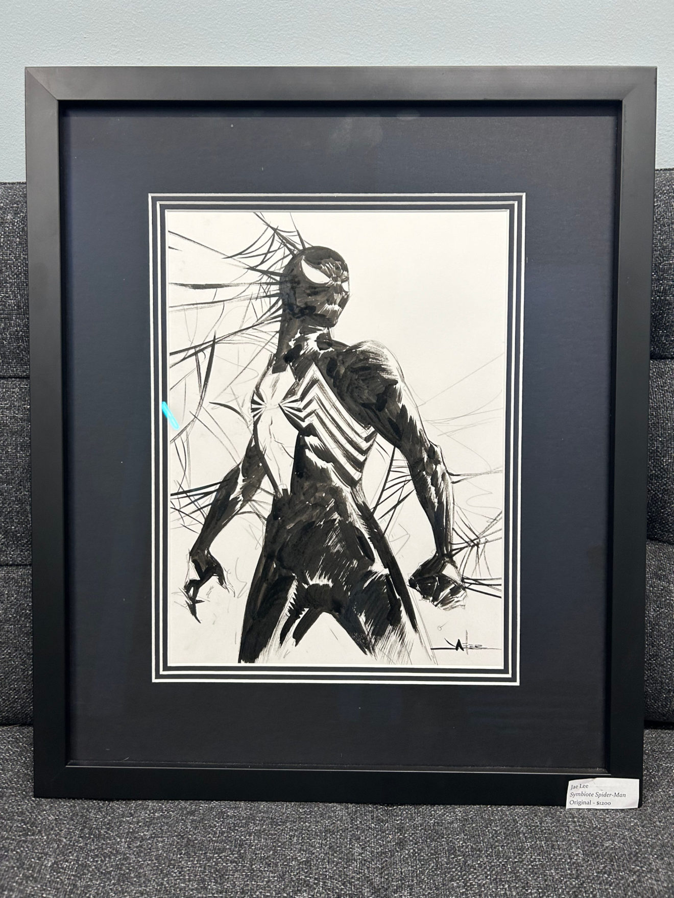 Jae Lee Symbiote Spider-Man Original Art - Big B Comics Barrie