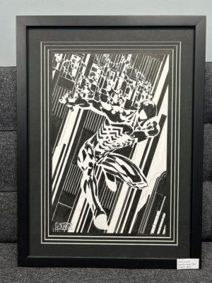 Rick Leonardi Symbiote Spider-Man Original Art