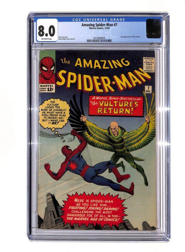 Amazing Spider-Man #007 CGC 8.0