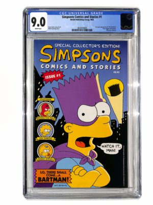 Simpsons Comics and Stories #001 CGC 9.0