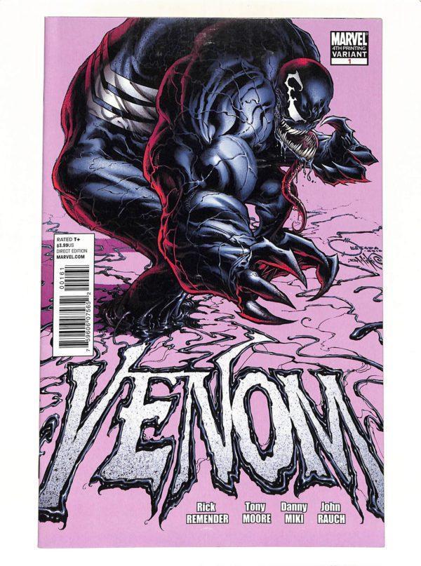 Venom (2011) #001 Fourth Printing