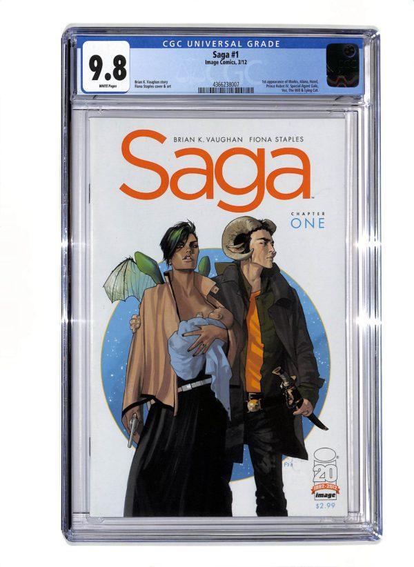 Saga #001 CGC 9.8