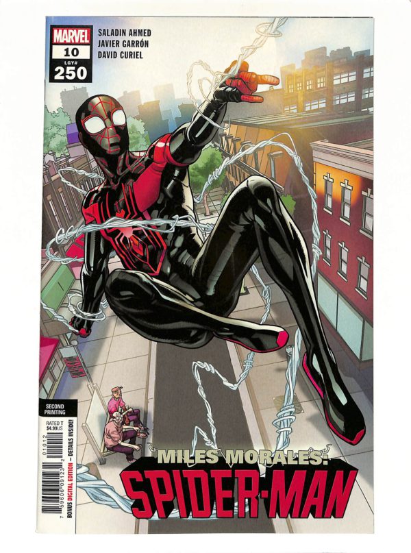 Miles Morales Spider-Man (2018) #010 Second Printing