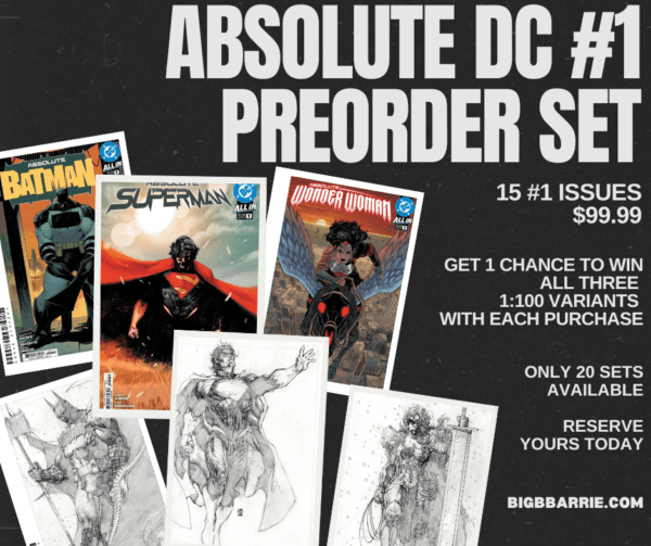 DC ABSOLUTE UNIVERSE #1 PREORDER BUNDLE