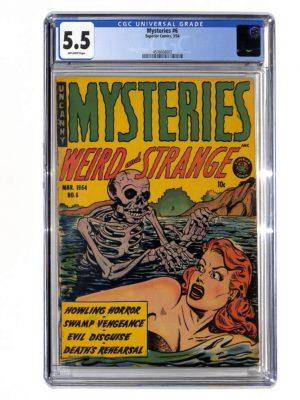 Mysteries (1953) #006 CGC 5.5