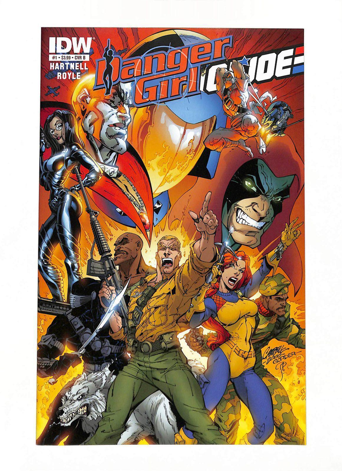 Danger Girl G.I. Joe #001 Cover B
