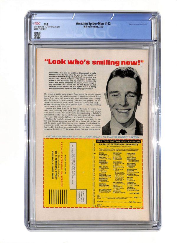 Amazing Spider-Man #122 CGC 9.0