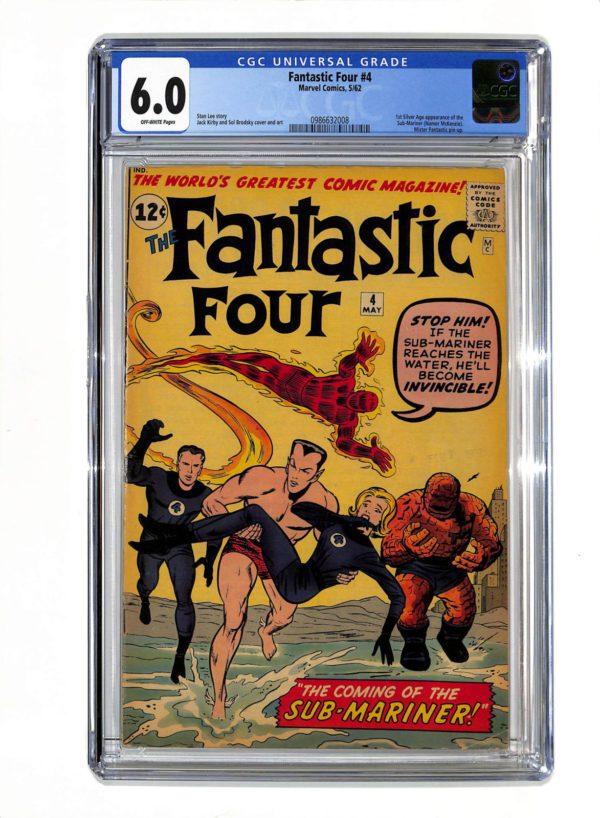 Fantastic Four #004 CGC 6.0
