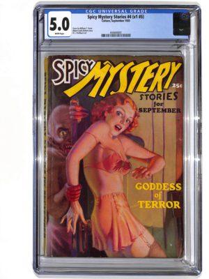 Spicy Mystery Stories #004 (v1 #5) CGC 5.0