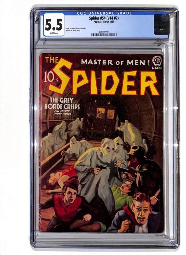 Spider #054 (v14 #2) CGC 5.5