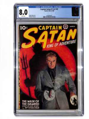 Captain Satan #001 (v1 #3) CGC 8.0