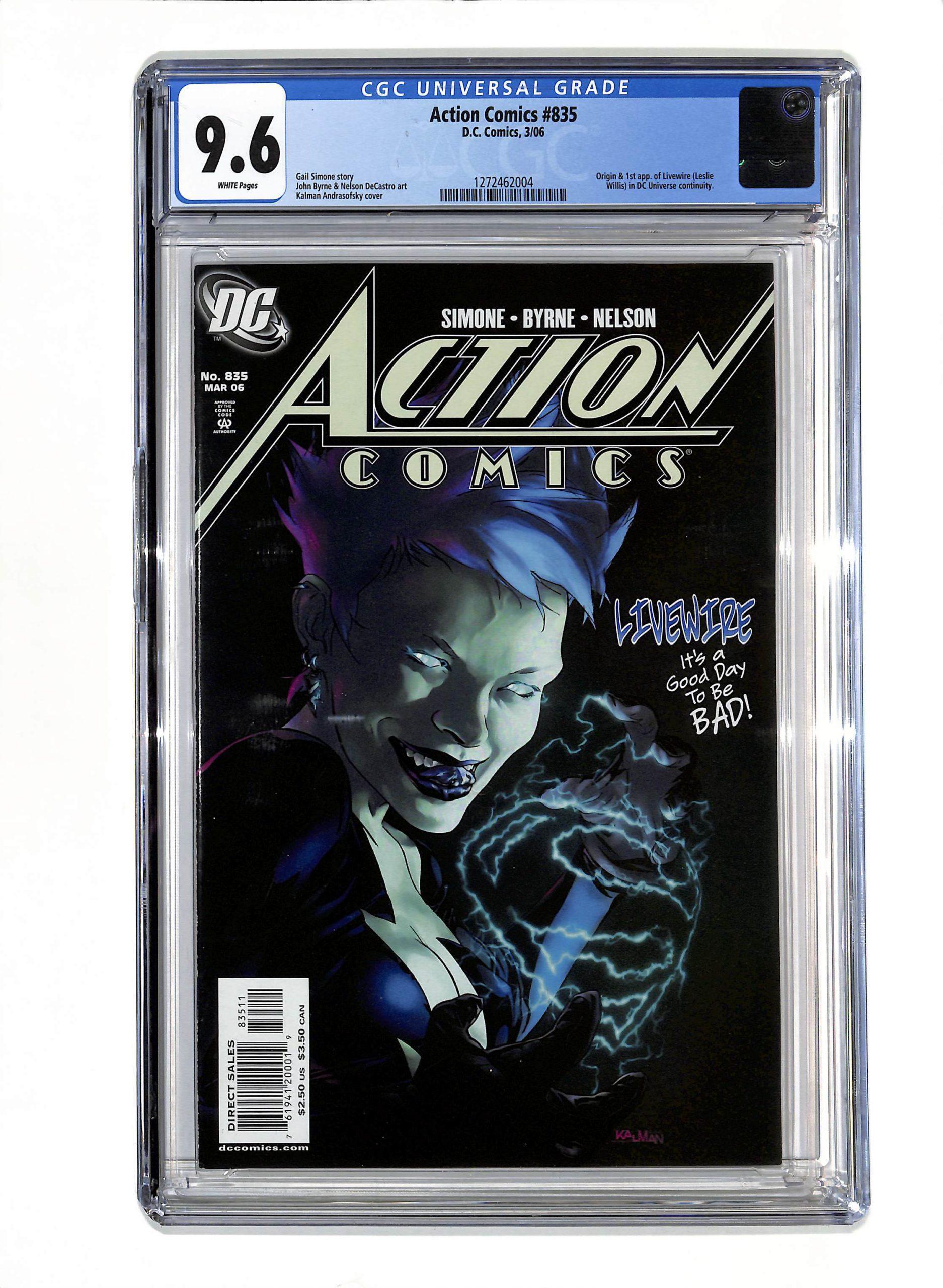 Action Comics #835 CGC 9.6