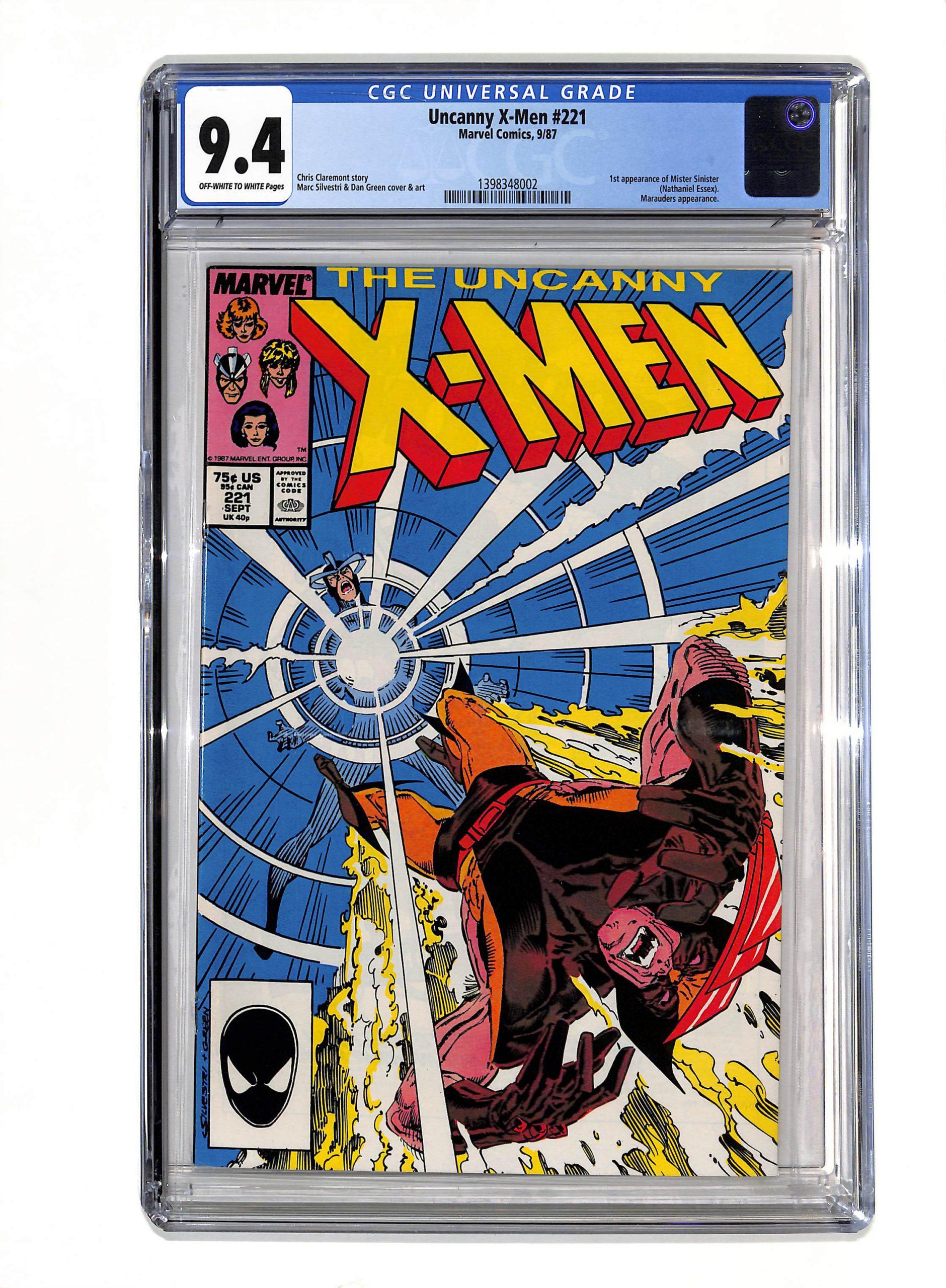 Uncanny X-Men #221 CGC 9.4 - Big B Comics Barrie