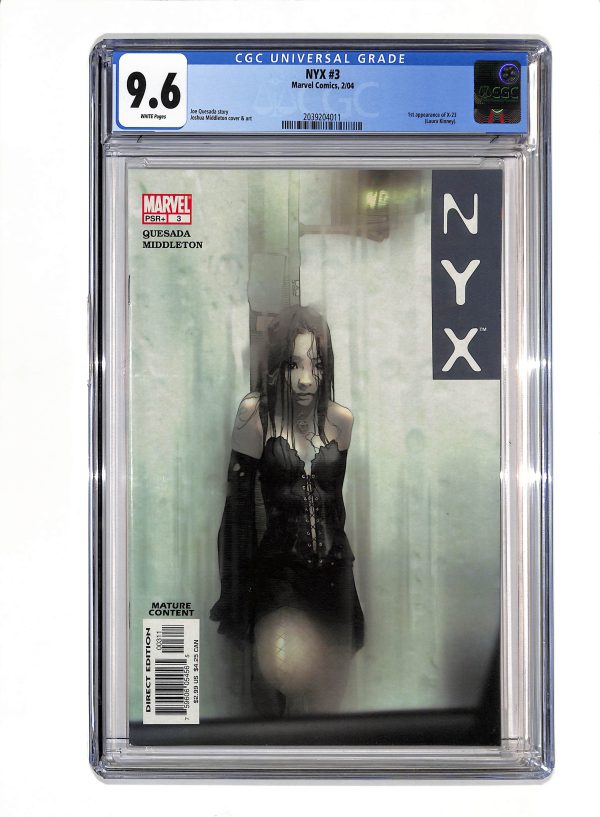 NYX #003 CGC 9.6