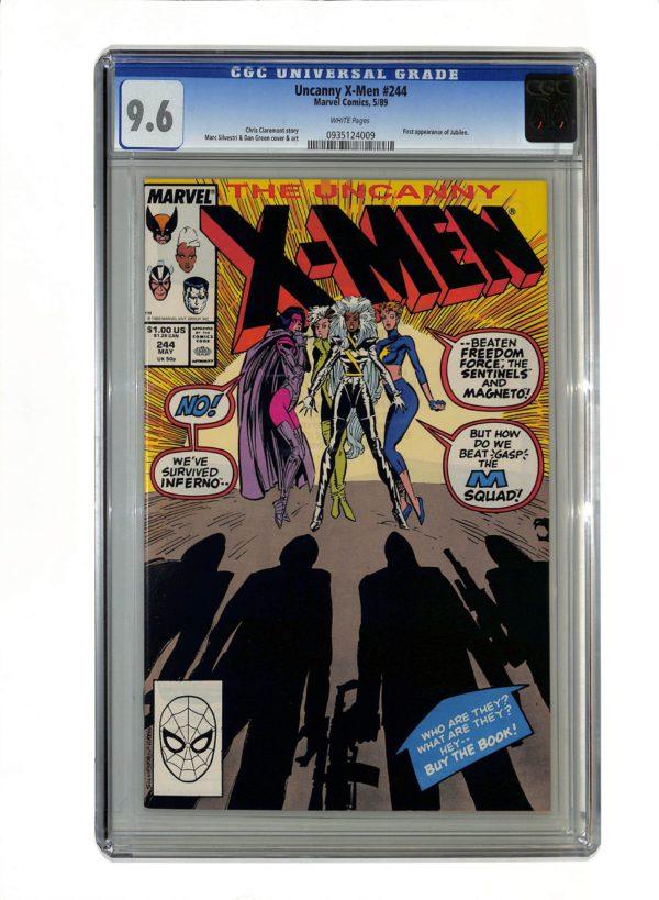 Uncanny X-Men #244 CGC 9.6