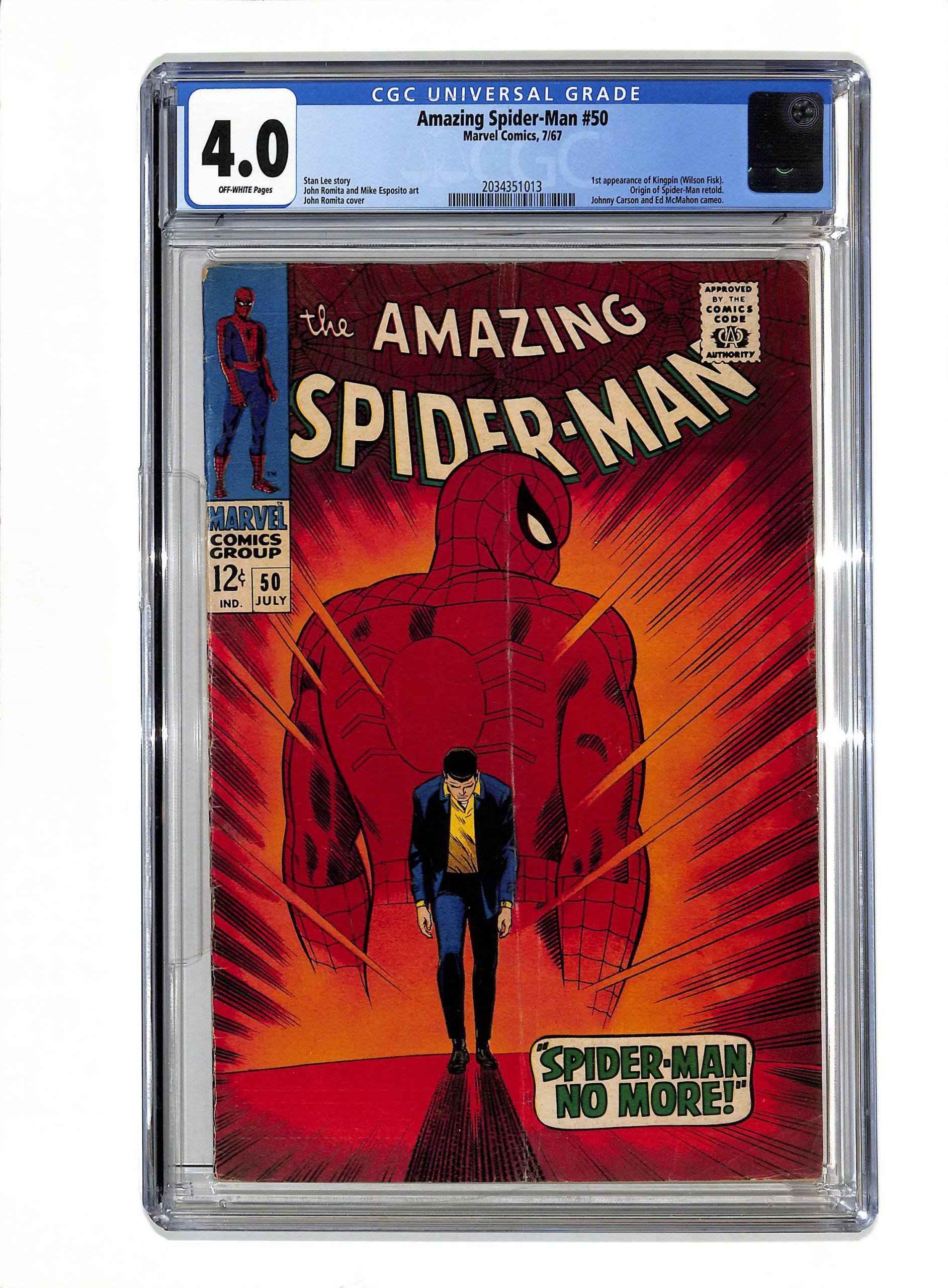 Amazing Spider-Man #050 CGC 4.0