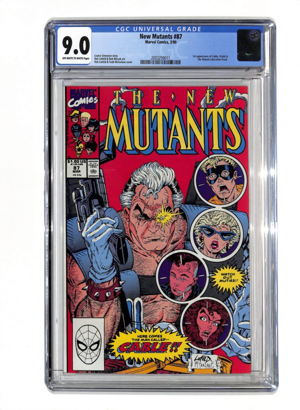 New Mutants #087 CGC 9.0